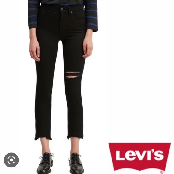 Levi’s 724 high rise straight crop - Picture 1 of 3